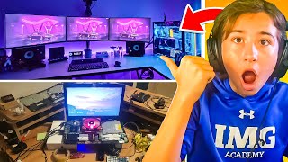 Reacting To My Fans BEST & WORST Gaming Setups...