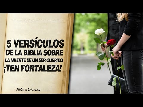 Video: ¿Cuál es un buen versículo de la Biblia para alguien que perdió a un ser querido?