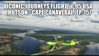 MSFS Iconic Route Flight - I-95 USA | Multi-let VFR Flight - Series 1 (Ep.15) - Multiplayer