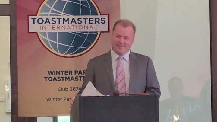 Lonnie Fowler - Speaker #3 - Winter Park Toastmast...