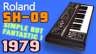 ROLAND SH-09 Analog Synthesizer 1979 | HD DEMO