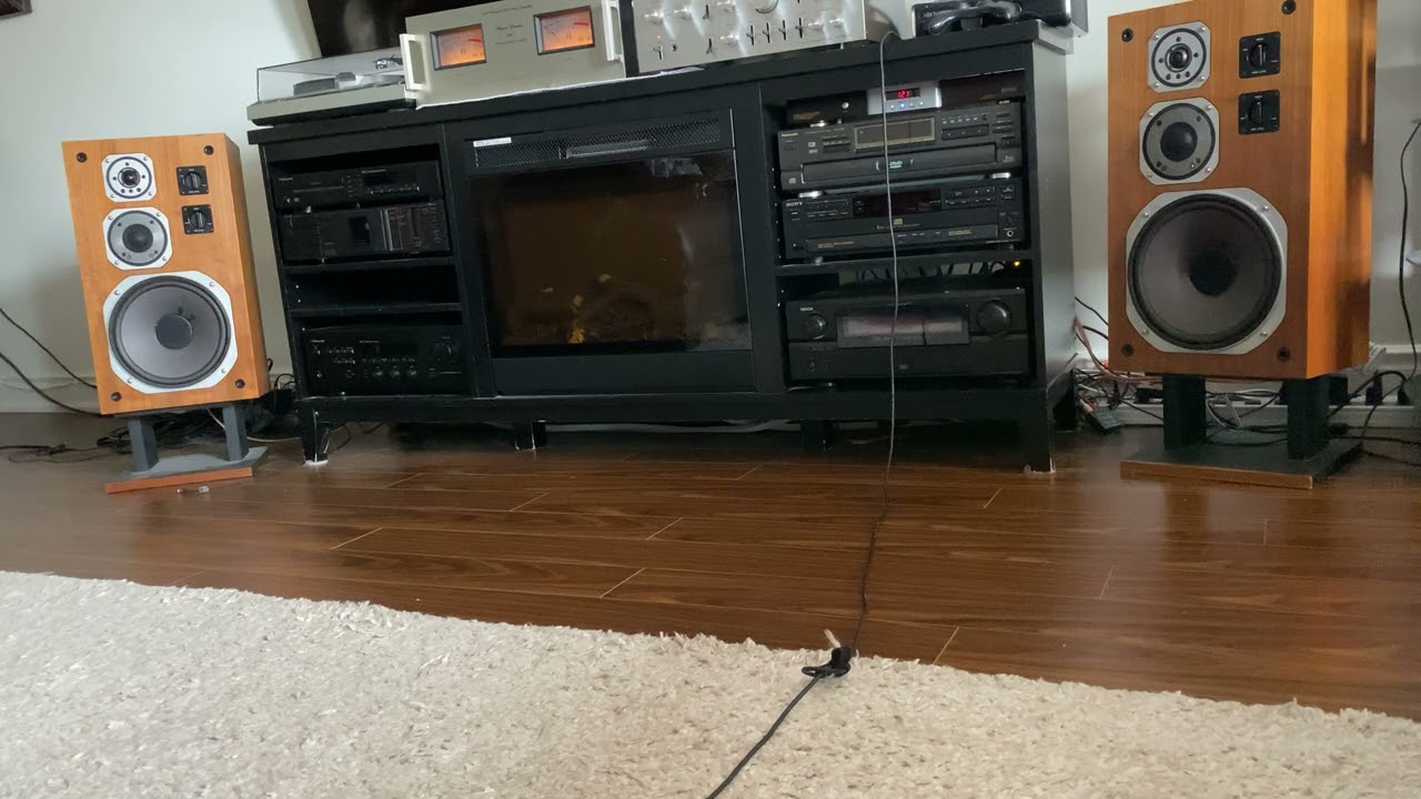 Yamaha NS 670 w/ Phase Linear 400 & Denon PMA 501 