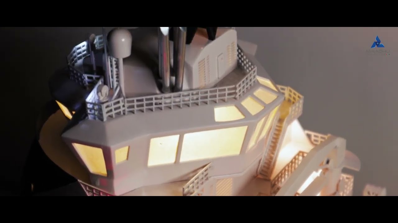 Sidra Al Shaheen Marine Model | Custom Scale Model by Maadhu Creatives for Qatar