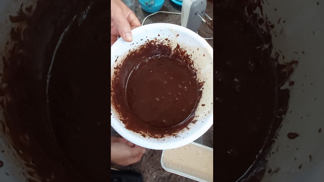 עוגת שיש בננה