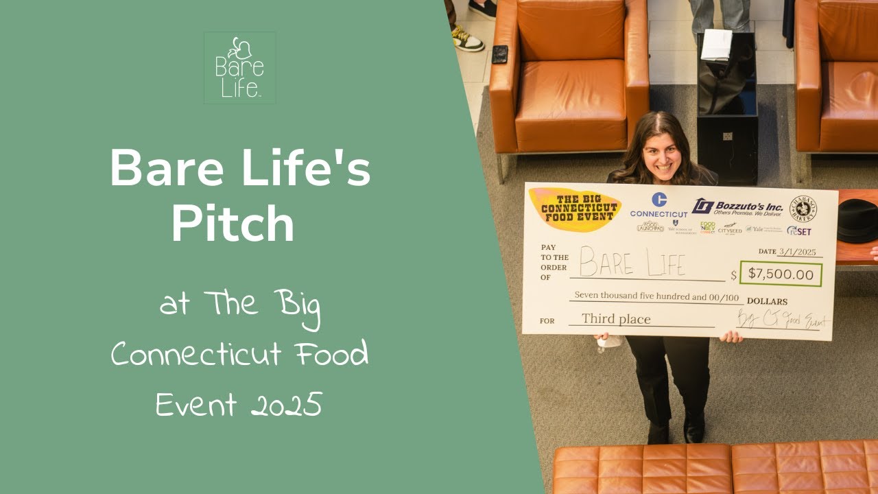 Bare Life's pitch at The Big Connecticut Food Event 2025