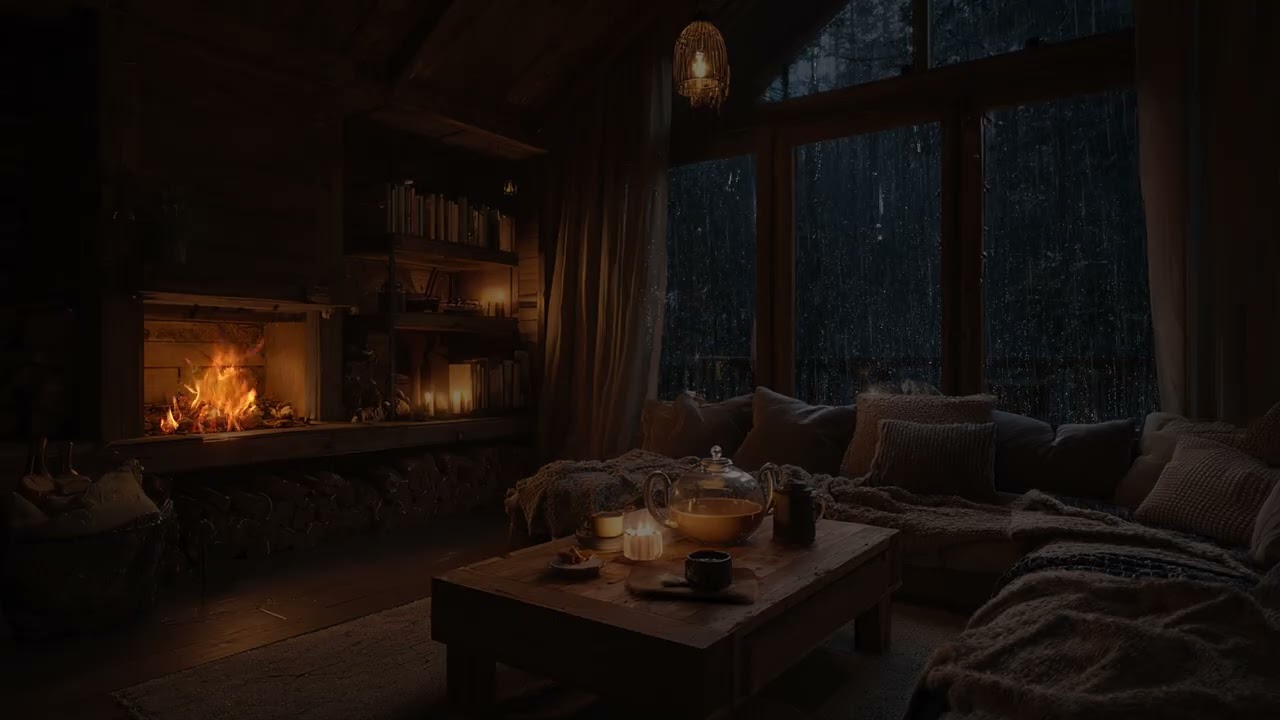 You Can’t Find Rest Tonight | Rain Drifts Across the Empty Balcony | Calm Slowly Returns