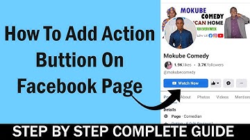 How to add Action buttom on Facebook Page 2024