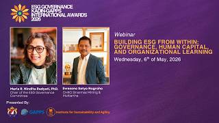 KADINS GAPPS ESG Governance International Awards Webinar | 6 May 2026 | Building ESG from Within