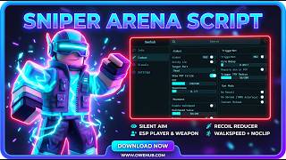[🔫BEST] Sniper Arena Script - Aimbot | TriggerBot | GunMods | ESP (NO KEY!!)