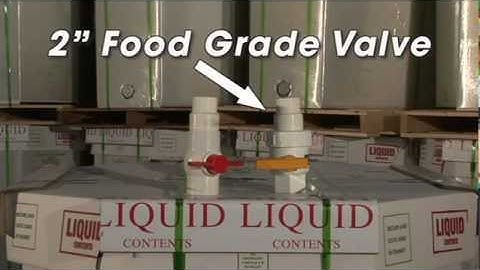 Liquid Bulk Container Evacuation Valves