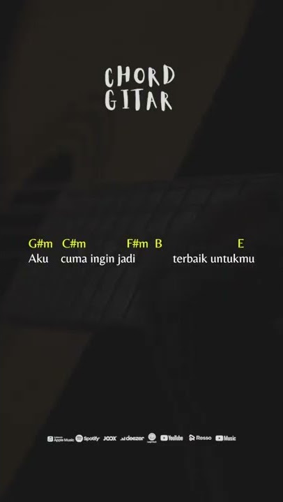 Chord Gitar Tangga - Terbaik Untukmu #shorts