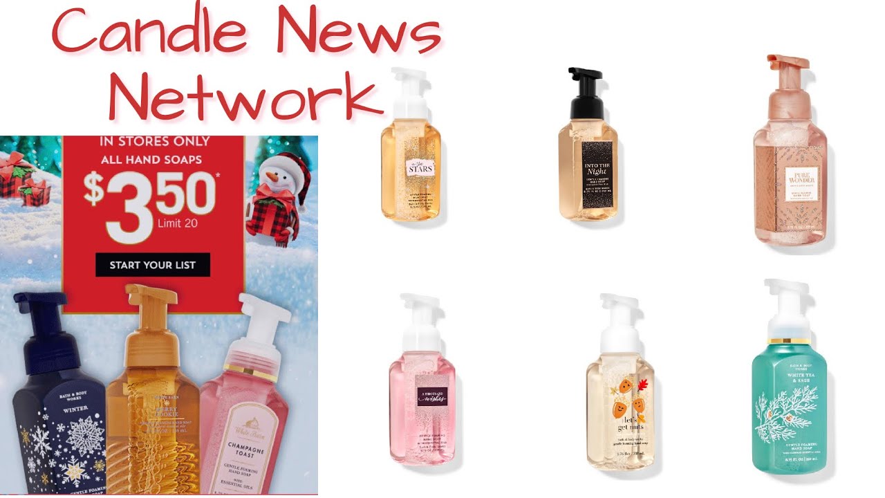 BATH & BODY WORKS DAILY DEALS NEW SPRING 2022 CANDLES CANDLE SHORTAGE