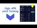 Valuedefi significant APR yield farming on binance smart chain