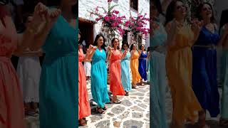 Halay Oynayan Kadınların Renkli ve Coşkulu Anları #halay #kurdish #kurtce #düğün  #gelin  #halaybasi