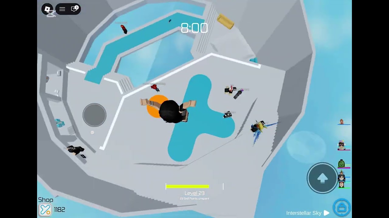 Tower of Hell but if I die I will have to wait for the next one 