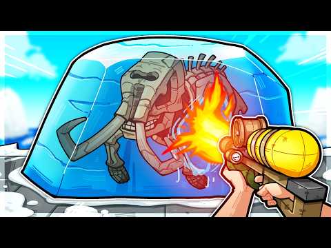 I used a flamethrower to find old relics