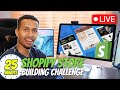 Building A Branded Shopify Dropshipping Store In 25 MINUTES LIVE