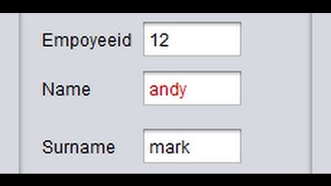 Java prog#9. Get value from JTable and set it to jtextfield in Netbeans Java and Sqlite (mysql)