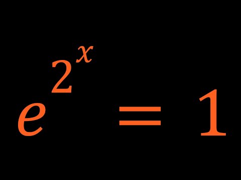 Can You Solve an INTERESTING Exponential Equation?