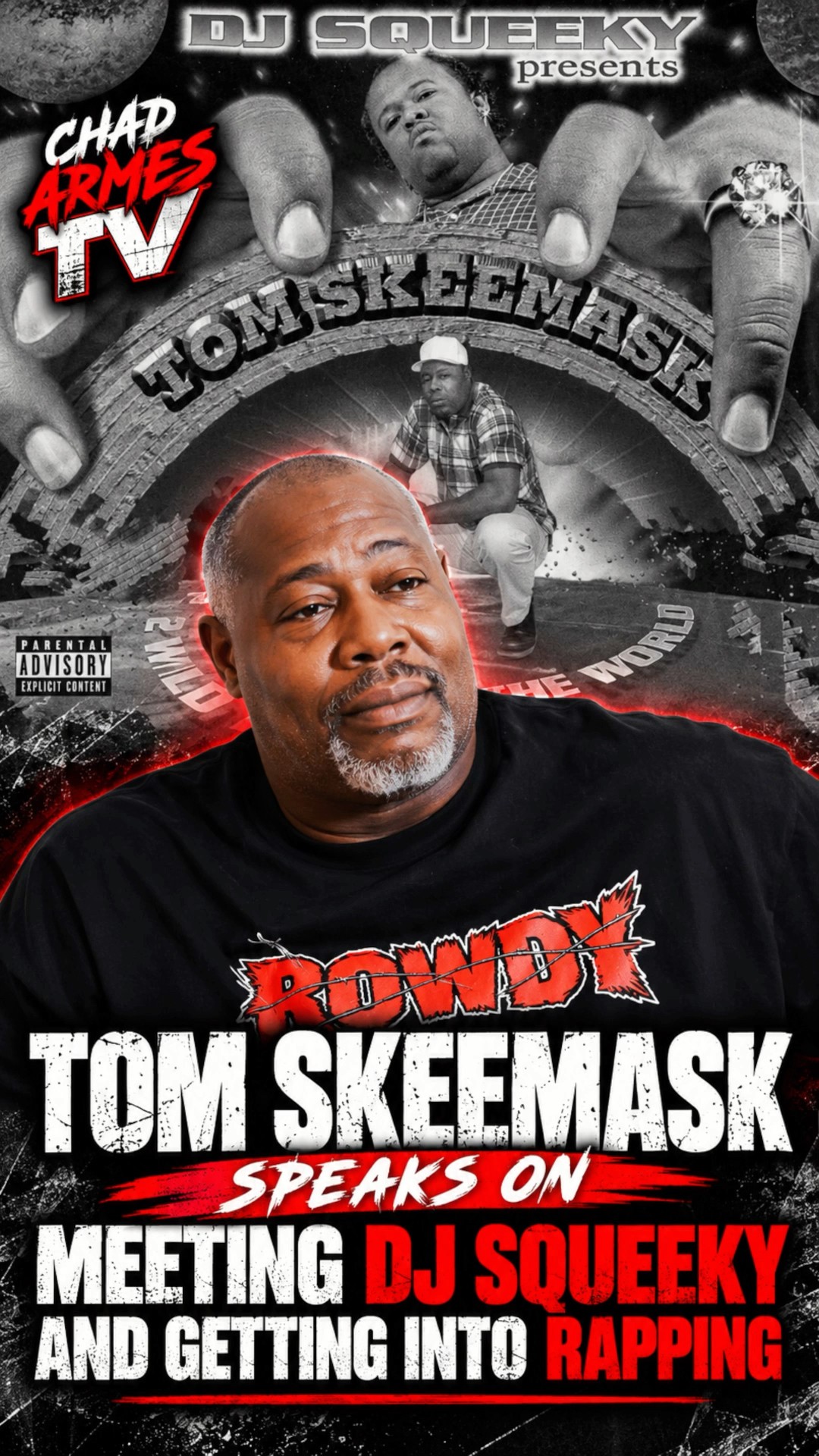 洋楽 DJ SQUEEKY TOM SKEEMASK CD G-RAP Tom Skeemask speaks on meeting DJ Squeeky & Getting into music
