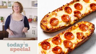 Turn Bread Into Dinner with French Bread Pizza and Panzanella | Today's Special