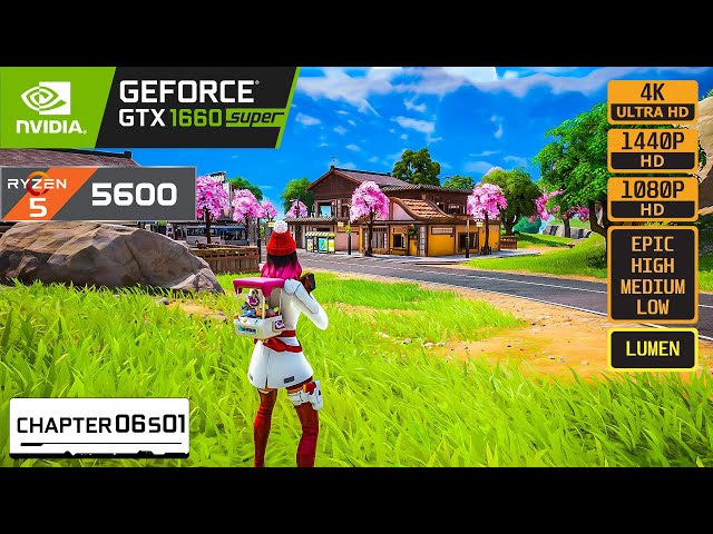 FORTNITE - GTX 1660 SUPER - RYZEN 5 5600 - YouTube