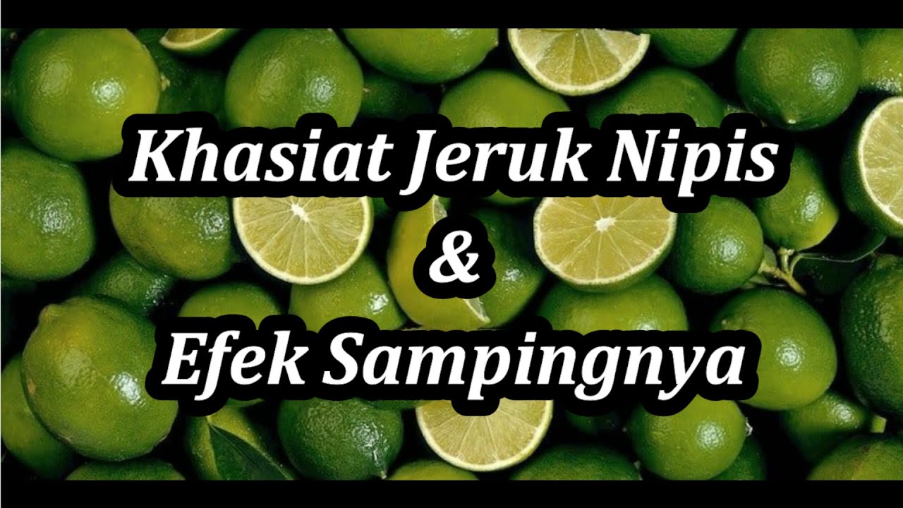 manfaat jeruk nipis 