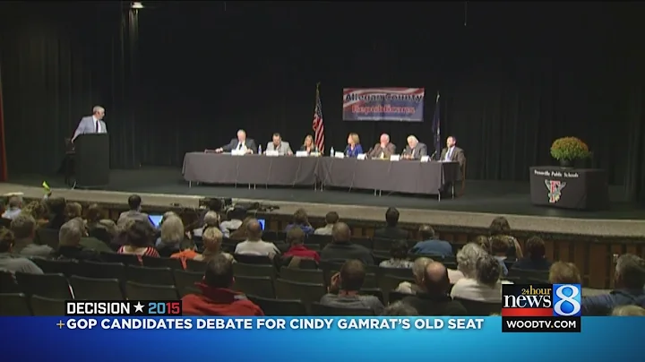 GOP candidates debate for Gamrats old seat