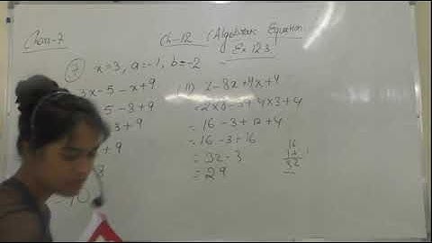 "EX.12.3  OF ALGEBRAIC EXPRESSION " PART 2 CLASS 7 MATH NCER2