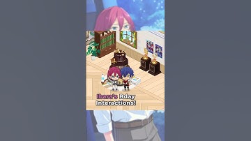 Ibara Saegusa Birthday Interactions 🍰📊 [Ensemble Stars!! Music EN] #enstars #ensemblestars