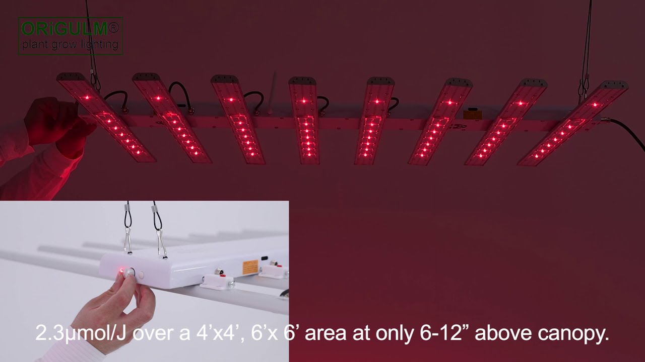 ORIGLITE LM301H PPF 1812.4µmol/s Samsung LM301H OSRAM 660nm LED Grow Light Spectrum Control