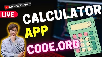 How to make Calculator in app lab , Code.org | #codingforkids #calculatorapp