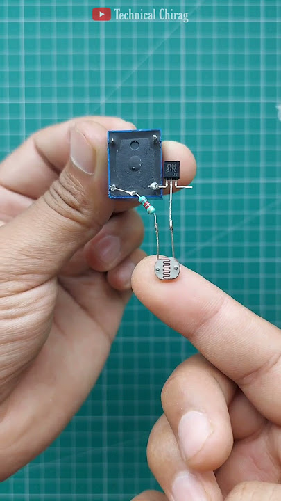 Day Night Sensor Light | Automatic Night Light Sensor | LDR Light Sensor | Dark Sensor |