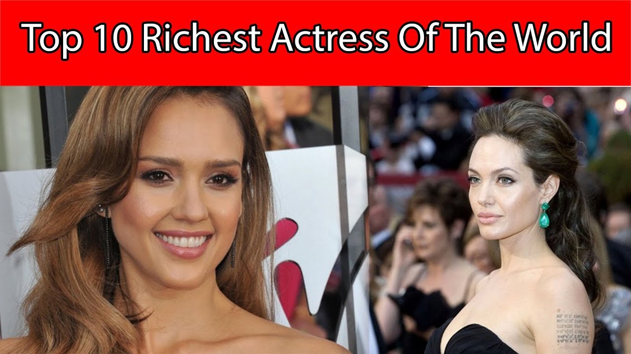 Top 10 Richest Actress IN the World || 2018