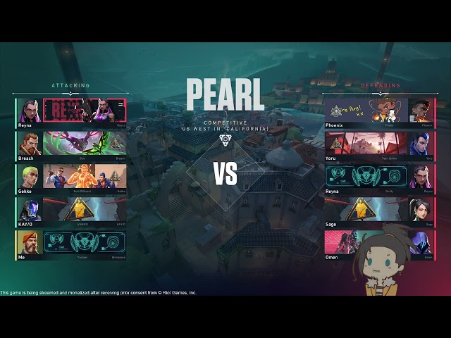 [Valorant] (Twitch VOD)【Riot Games】This game is being streamed and monetized after receiving prior cのサムネイル
