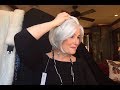 Silver/Grey/ and White Wigs | Eve by Envy in Medium Grey Light Grey