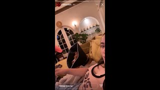 Billie Eilish Memesine Şaplak Atıyor Billie Eilish Instagram Story Billie Eilish Play With Boobs