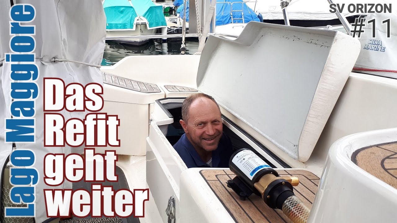 ⁣Sailing ORIZON #11  Lago Maggiore - Das Refit geht weiter...