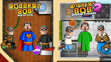 Robbery Bob vs Robbery Bob 2 Use All Costumes Part 2