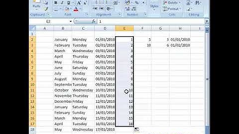 autofill value dates