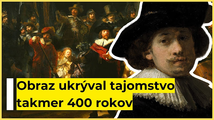 NAJSLÁVNEJŠÍ Rembrandtov obraz UKRÝVAL stáročia prekvapivé TAJOMSTVO