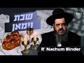 Vayimaen (וימאן) - R’ Nachum Binder - שבת וימאן