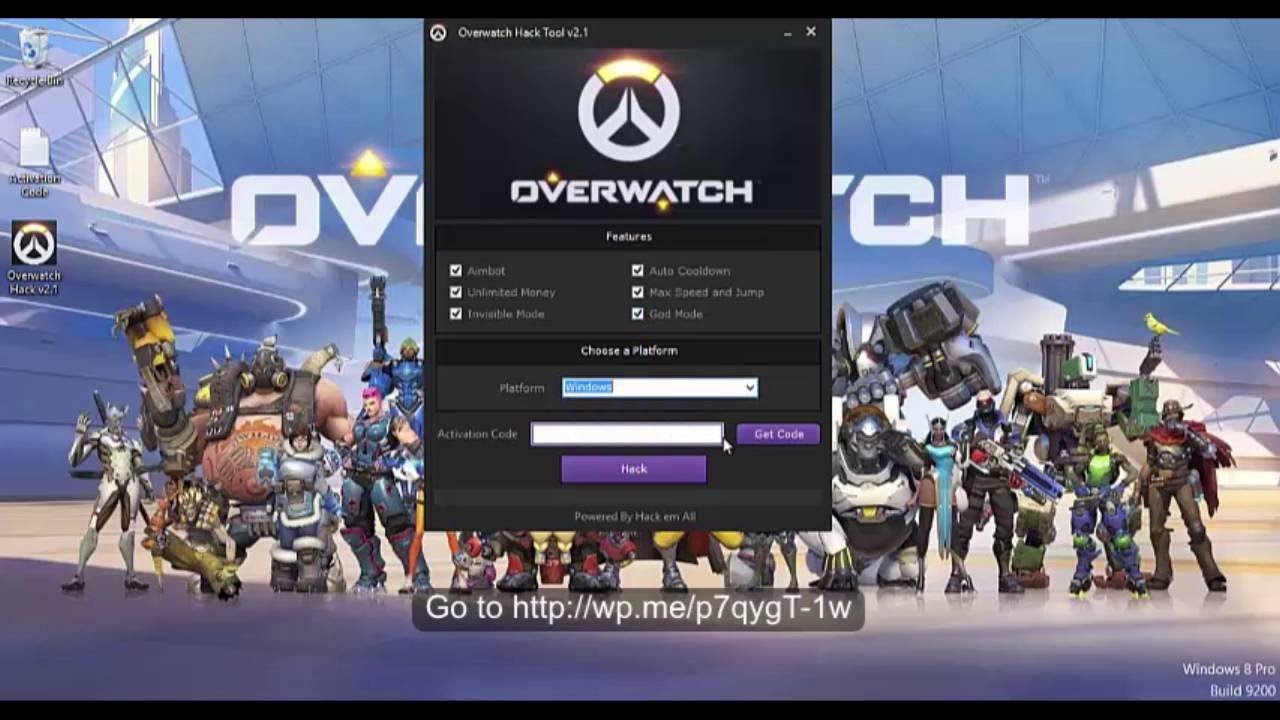How to hack overwatch for ps4 - YouTube