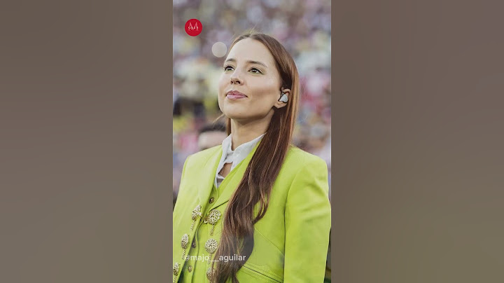 Majo Aguilar sorprende por su interpretación del Himno Nacional Mexicano #shorts