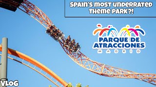 Spain’s *MOST* Underrated Theme Park?! Parque de Atracciones - Madrid, Spain | VLOG [7/22/23]