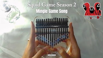 Mingle Game Song 🎠 | Squid Game Season 2 | Kalimba Cover with Tabs