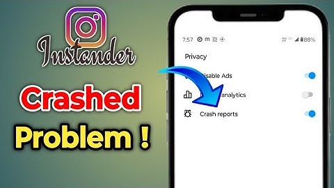 Instander Crashed ! Please send the report by email || Tech Tube | 2024