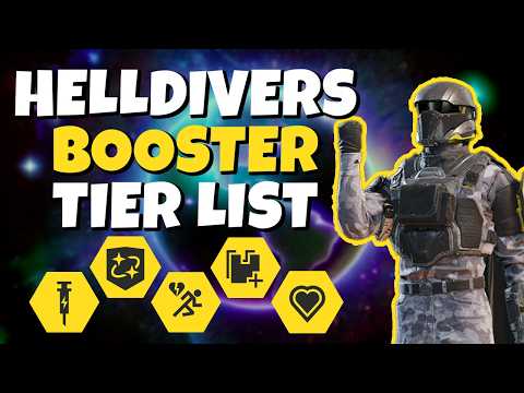 The ULTIMATE Helldivers 2 Boosters Tier List!!