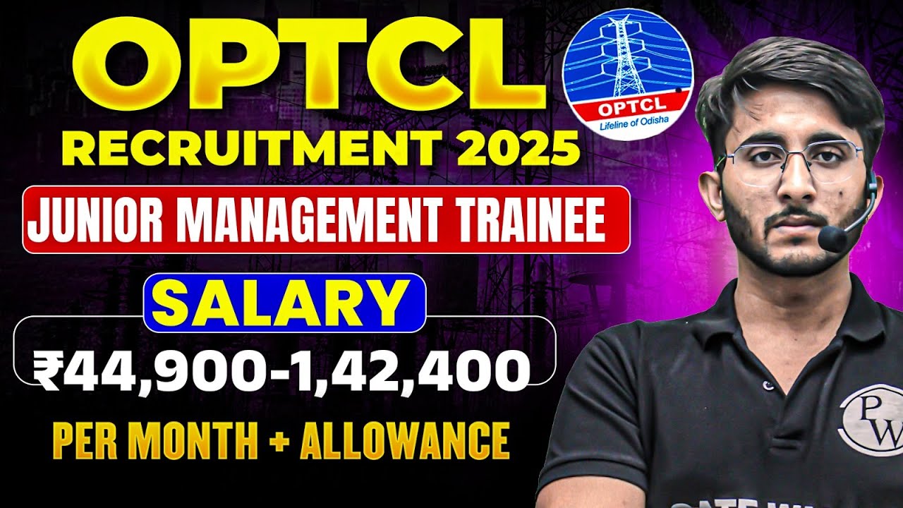 OPTCL Recruitment 2025 | OPTCL JMOT Vacancy 2025 | OPTCL JMOT Notification 2025
