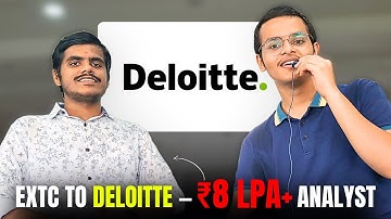 Deloitte Analyst Interview Experience | VJTI to Deloitte USI | Aptitude, SQL, Resume & More